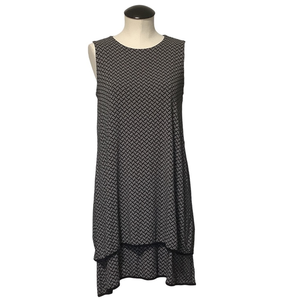 J. JILL WEAREVER COLLECTION Sleeveless Tiered Tank Dress -‎ Size S